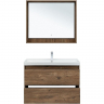 Тумба под раковину Aquanet Милан 100 336380 подвесная Дуб рустикальный, купить, цена, заказать, магазин, доставка, скидка, промокод, купить, цена, заказать, магазин, доставка, скидка, промокод