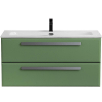 Тумба под раковину Cezares Eco-Cer-N 100 ECO-CER-N-1000-2C-SO-PS-P подвесная Фисташковый Софт без ручек, купить, цена, заказать, магазин, доставка, скидка, промокод, купить, цена, заказать, магазин, доставка, скидка, промокод