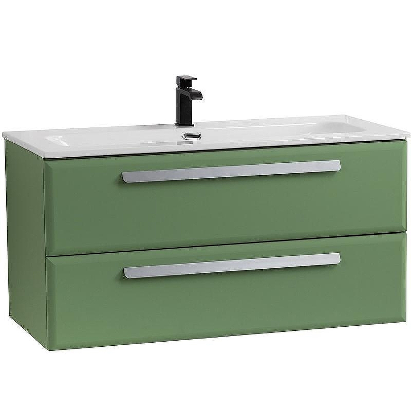 Тумба под раковину Cezares Eco-Cer-N 100 ECO-CER-N-1000-2C-SO-PS-P подвесная Фисташковый Софт без ручек, купить, цена, заказать, магазин, доставка, скидка, промокод, купить, цена, заказать, магазин, доставка, скидка, промокод