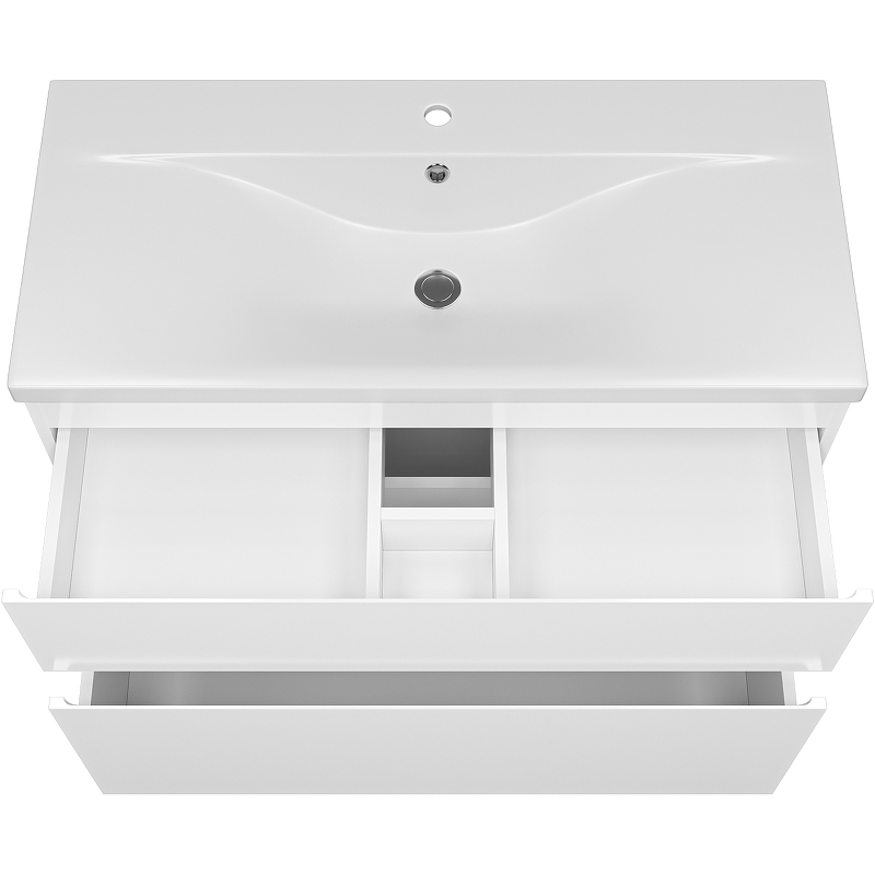 Тумба с раковиной Misty Лаки 100 УТ000024250 Белая глянцевая, купить, цена, заказать, магазин, доставка, скидка, промокод, купить, цена, заказать, магазин, доставка, скидка, промокод