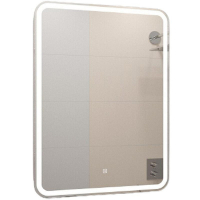 Зеркальный шкаф Art&Max Platino AM-Pla-600-800-1D-R-DS-F с подсветкой с сенсорным выключателем Белый, купить, цена, заказать, магазин, доставка, скидка, промокод, купить, цена, заказать, магазин, доставка, скидка, промокод