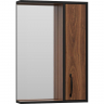 Зеркало со шкафом Misty Кедр 50 R П-Кед04050-011П Орех Черное, купить, цена, заказать, магазин, доставка, скидка, промокод, купить, цена, заказать, магазин, доставка, скидка, промокод