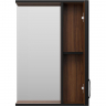 Зеркало со шкафом Misty Кедр 50 R П-Кед04050-011П Орех Черное, купить, цена, заказать, магазин, доставка, скидка, промокод, купить, цена, заказать, магазин, доставка, скидка, промокод