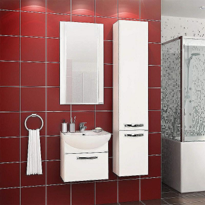 Зеркало Aquaton Ария 50 1A140102AA010 Белое