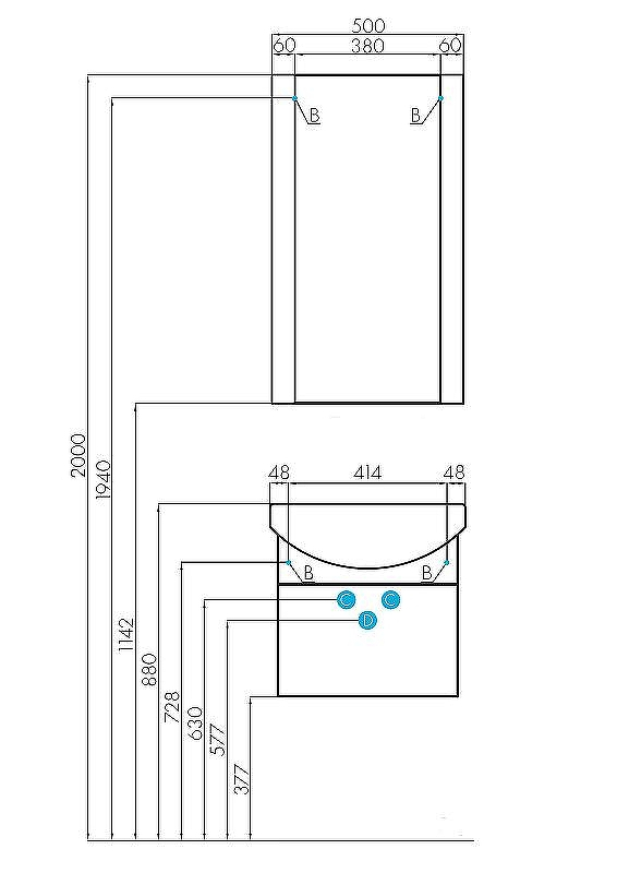Зеркало Aquaton Ария 50 1A140102AA010 Белое, купить, цена, заказать, магазин, доставка, скидка, промокод, купить, цена, заказать, магазин, доставка, скидка, промокод