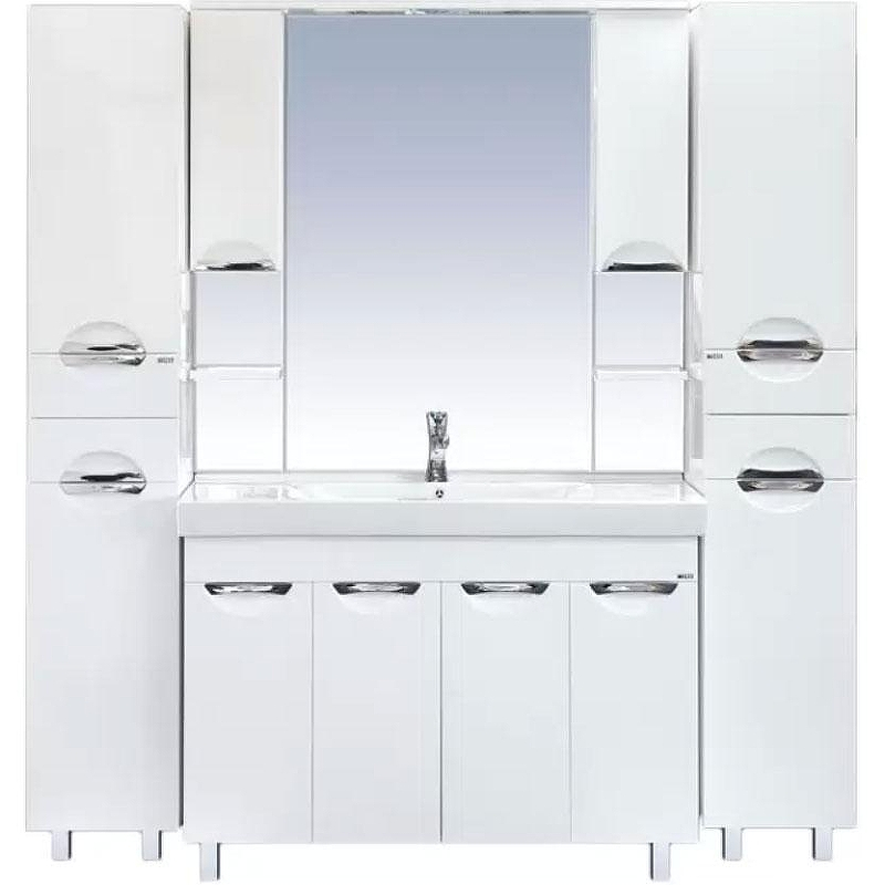 Зеркало со шкафом Brevita София 120 П-Соф02120-011Св с подсветкой Белое, купить, цена, заказать, магазин, доставка, скидка, промокод, купить, цена, заказать, магазин, доставка, скидка, промокод