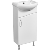 Тумба под раковину Stella Polar Волна 40 SP-00000230 Белая, купить, цена, заказать, магазин, доставка, скидка, промокод, купить, цена, заказать, магазин, доставка, скидка, промокод