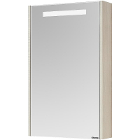 Зеркальный шкаф Aquaton Верди PRO 50 1A195802VDAV0 с подсветкой Белый Ясень фабрик, купить, цена, заказать, магазин, доставка, скидка, промокод, купить, цена, заказать, магазин, доставка, скидка, промокод