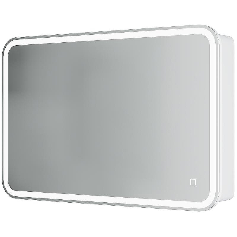 Зеркальный шкаф Creto Rainfall 90 22-900600WH с подсветкой Белый, купить, цена, заказать, магазин, доставка, скидка, промокод, купить, цена, заказать, магазин, доставка, скидка, промокод