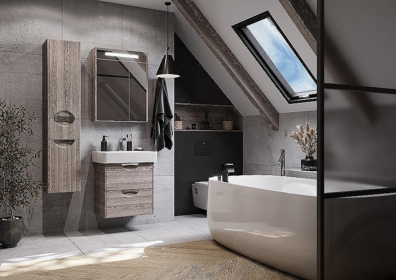 Зеркальный шкаф Aquaton Сильва 60 1A216202SIW60 с подсветкой Дуб фьорд, купить, цена, заказать, магазин, доставка, скидка, промокод, купить, цена, заказать, магазин, доставка, скидка, промокод