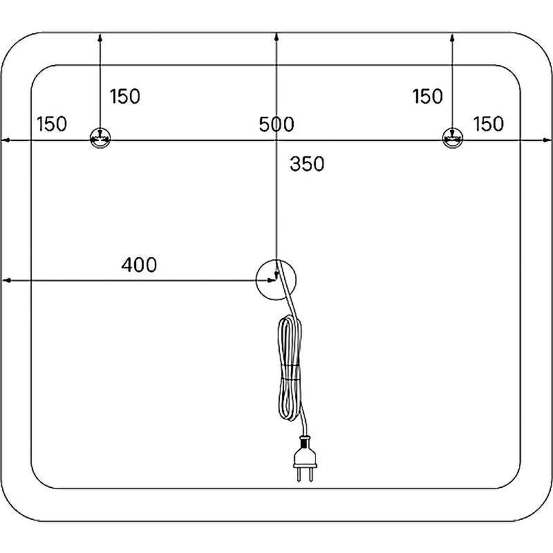 Зеркало Iddis Esper 80 ESP8000i98 с подсветкой Белое матовое c сенсорным выключателем и диммером, купить, цена, заказать, магазин, доставка, скидка, промокод, купить, цена, заказать, магазин, доставка, скидка, промокод