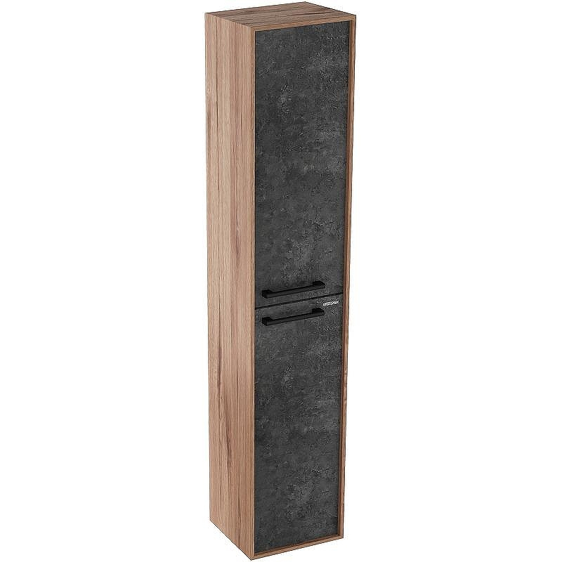 Шкаф пенал Grossman Реал 30 303007 подвесной Веллингтон Бетон Арья, купить, цена, заказать, магазин, доставка, скидка, промокод, купить, цена, заказать, магазин, доставка, скидка, промокод