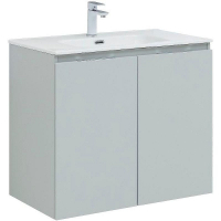 Тумба под раковину Aquanet Алвита New 80 277528 подвесная Серая матовая, купить, цена, заказать, магазин, доставка, скидка, промокод, купить, цена, заказать, магазин, доставка, скидка, промокод