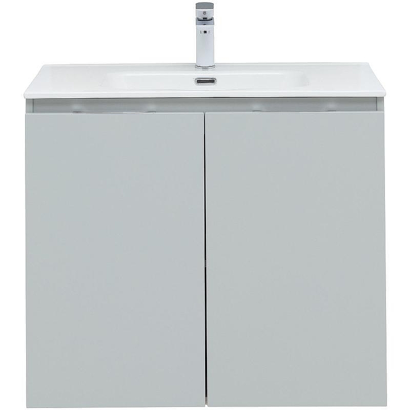 Тумба под раковину Aquanet Алвита New 80 277528 подвесная Серая матовая, купить, цена, заказать, магазин, доставка, скидка, промокод, купить, цена, заказать, магазин, доставка, скидка, промокод