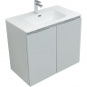 Тумба под раковину Aquanet Алвита New 80 277528 подвесная Серая матовая, купить, цена, заказать, магазин, доставка, скидка, промокод, купить, цена, заказать, магазин, доставка, скидка, промокод