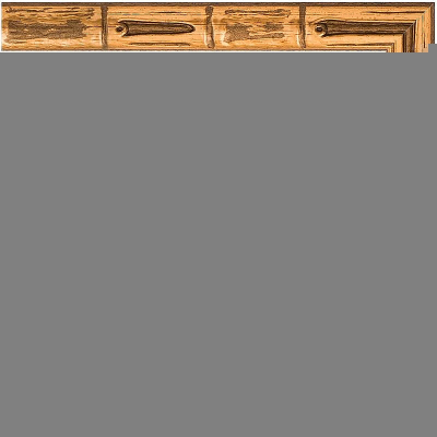 Зеркало Evoform Definite 137х47 BY 0712 в багетной раме - Золотой бамбук 24