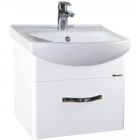 Тумба под раковину Bellezza Анкона 50 4639606190011 подвесная Белая, купить, цена, заказать, магазин, доставка, скидка, промокод, купить, цена, заказать, магазин, доставка, скидка, промокод