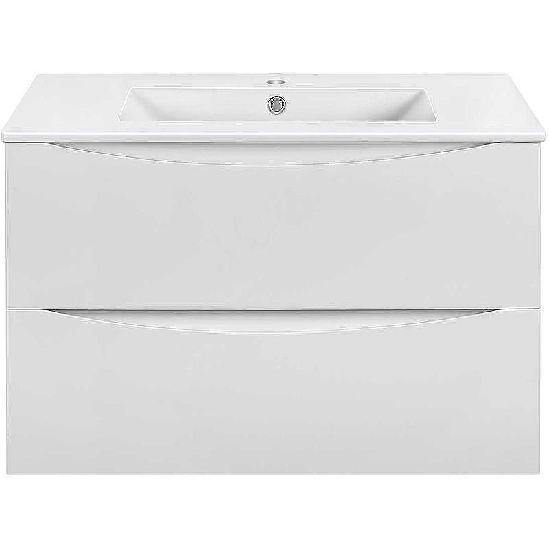 Тумба под раковину Vincea Mia Slim 80 VMC-2MC800S1GW подвесная G.White, купить, цена, заказать, магазин, доставка, скидка, промокод, купить, цена, заказать, магазин, доставка, скидка, промокод