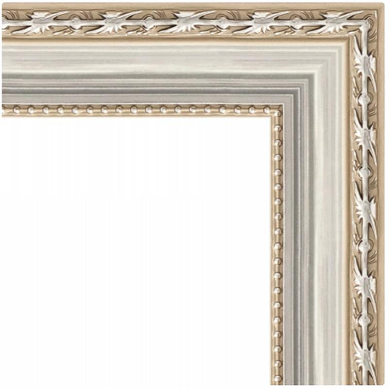 Зеркало Evoform Definite 105х55 BY 3078 в багетной раме - Версаль серебро 64, купить, цена, заказать, магазин, доставка, скидка, промокод, купить, цена, заказать, магазин, доставка, скидка, промокод