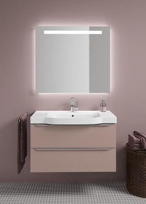 Зеркало SanVit Тандем 120 ztandem120 с подсветкой с сенсорным выключателем