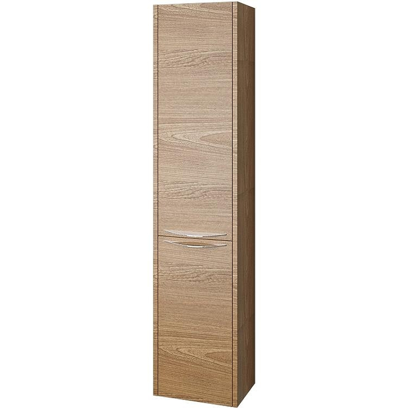 Шкаф пенал SanVit Мэри 30 pmery с фактурой под дерево с бельевой корзиной подвесной Карпатская ель, купить, цена, заказать, магазин, доставка, скидка, промокод, купить, цена, заказать, магазин, доставка, скидка, промокод