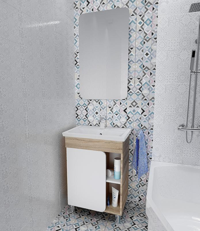 Тумба под раковину 1MarKa Nuvo 60 У76062 Дуб Сонома, купить, цена, заказать, магазин, доставка, скидка, промокод, купить, цена, заказать, магазин, доставка, скидка, промокод