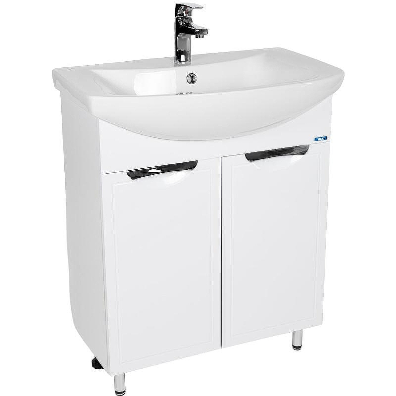 Тумба под раковину VIANT Лима 70 VLIM70BA-T2ST Белая, купить, цена, заказать, магазин, доставка, скидка, промокод, купить, цена, заказать, магазин, доставка, скидка, промокод