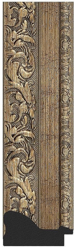 Зеркало Evoform Exclusive Floor 200х110 BY 6155 с фацетом в багетной раме - Виньетка античная латунь 85, купить, цена, заказать, магазин, доставка, скидка, промокод, купить, цена, заказать, магазин, доставка, скидка, промокод