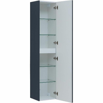 Шкаф пенал Aquanet Арт 35 313268 подвесной Маренго