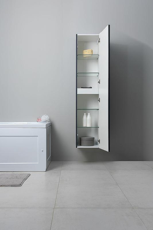 Шкаф пенал Aquanet Арт 35 313268 подвесной Маренго, купить, цена, заказать, магазин, доставка, скидка, промокод, купить, цена, заказать, магазин, доставка, скидка, промокод