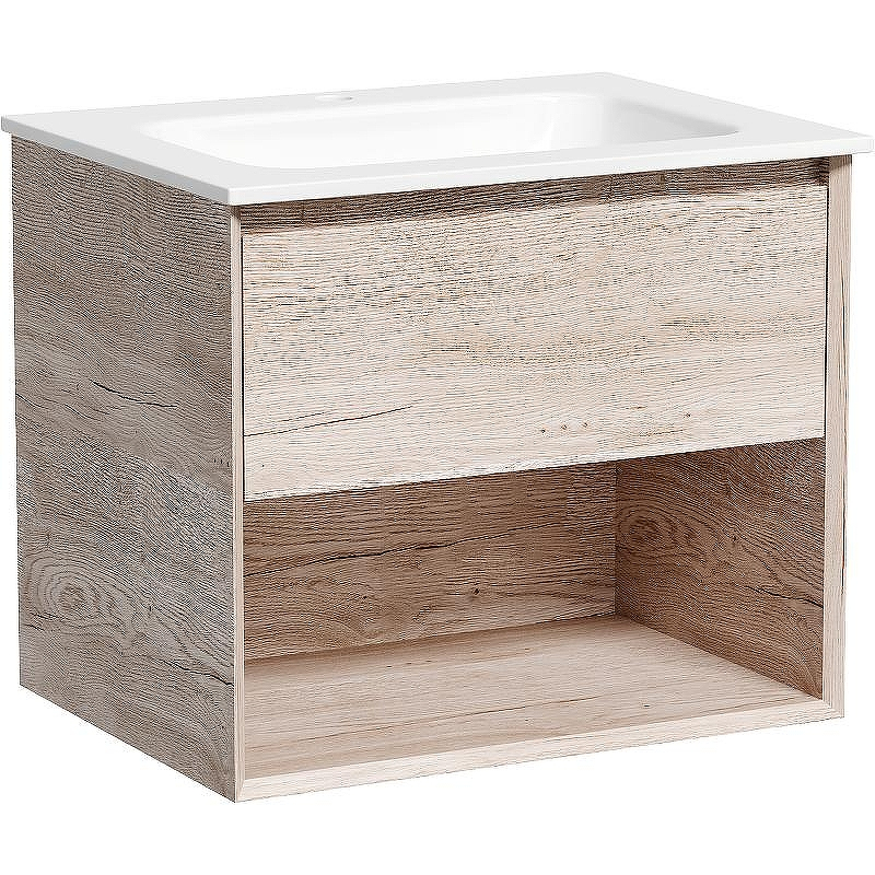 Тумба под раковину Sancos Marmi 1.0 60 MR1.060EG подвесная Дуб галифакс натуральный, купить, цена, заказать, магазин, доставка, скидка, промокод, купить, цена, заказать, магазин, доставка, скидка, промокод