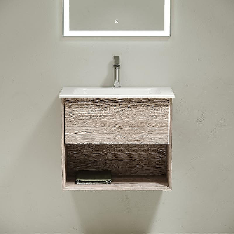 Тумба под раковину Sancos Marmi 1.0 60 MR1.060EG подвесная Дуб галифакс натуральный, купить, цена, заказать, магазин, доставка, скидка, промокод, купить, цена, заказать, магазин, доставка, скидка, промокод