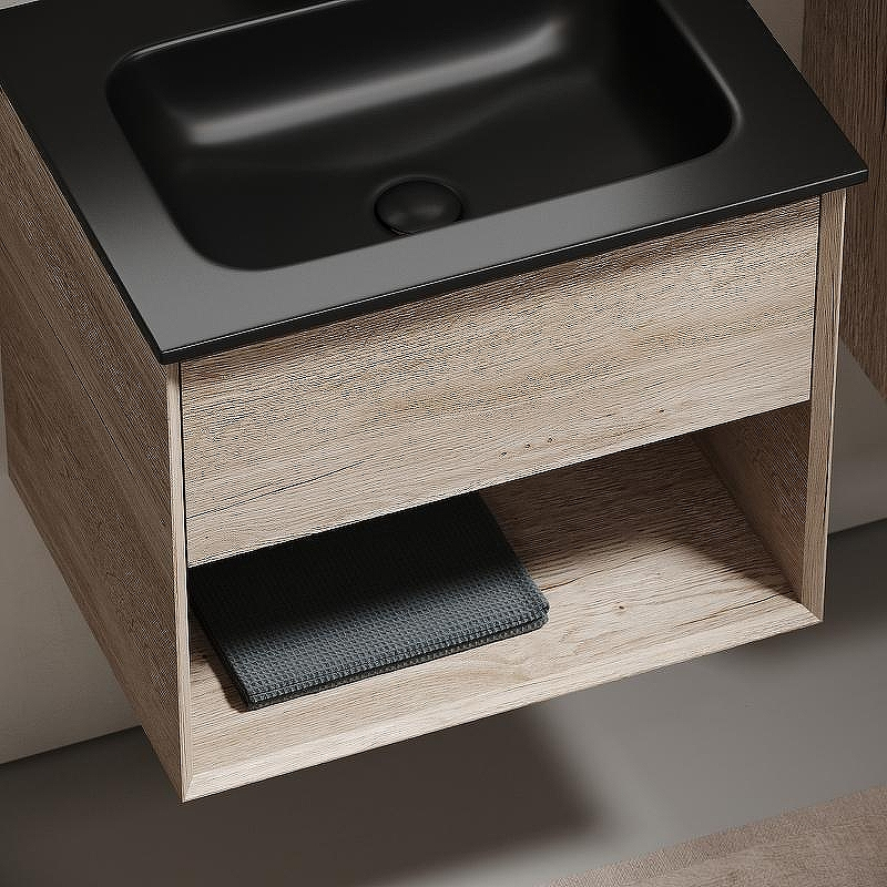 Тумба под раковину Sancos Marmi 1.0 60 MR1.060EG подвесная Дуб галифакс натуральный, купить, цена, заказать, магазин, доставка, скидка, промокод, купить, цена, заказать, магазин, доставка, скидка, промокод