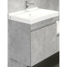 Тумба с раковиной Comforty Осло 60 00-00000835 подвесная Бетон светлый, купить, цена, заказать, магазин, доставка, скидка, промокод, купить, цена, заказать, магазин, доставка, скидка, промокод