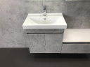 Тумба с раковиной Comforty Осло 60 00-00000835 подвесная Бетон светлый, купить, цена, заказать, магазин, доставка, скидка, промокод, купить, цена, заказать, магазин, доставка, скидка, промокод