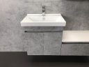 Тумба с раковиной Comforty Осло 60 00-00000835 подвесная Бетон светлый, купить, цена, заказать, магазин, доставка, скидка, промокод, купить, цена, заказать, магазин, доставка, скидка, промокод