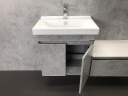 Тумба с раковиной Comforty Осло 60 00-00000835 подвесная Бетон светлый, купить, цена, заказать, магазин, доставка, скидка, промокод, купить, цена, заказать, магазин, доставка, скидка, промокод