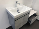 Тумба с раковиной Comforty Осло 60 00-00000835 подвесная Бетон светлый, купить, цена, заказать, магазин, доставка, скидка, промокод, купить, цена, заказать, магазин, доставка, скидка, промокод
