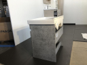 Тумба с раковиной Comforty Осло 60 00-00000835 подвесная Бетон светлый, купить, цена, заказать, магазин, доставка, скидка, промокод, купить, цена, заказать, магазин, доставка, скидка, промокод