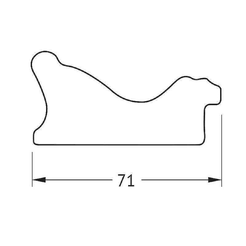 Зеркало Evoform Exclusive Floor 198х109 BY 6186 с фацетом в багетной раме - Черное дерево с золотом 71, купить, цена, заказать, магазин, доставка, скидка, промокод, купить, цена, заказать, магазин, доставка, скидка, промокод