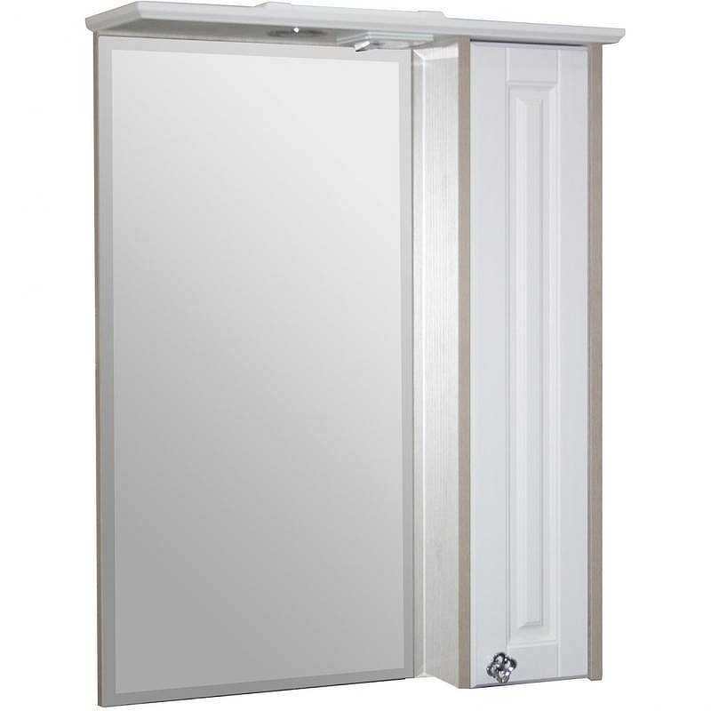 Зеркало со шкафом Mixline Версаль 62 R 534184 с подсветкой Белое дерево, купить, цена, заказать, магазин, доставка, скидка, промокод, купить, цена, заказать, магазин, доставка, скидка, промокод