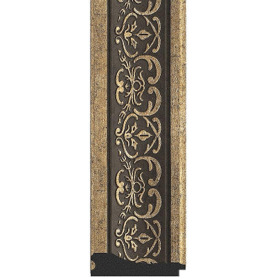 Зеркало Evoform Octagon 79х79 BY 3843 в багетной раме - Вензель серебряный 101