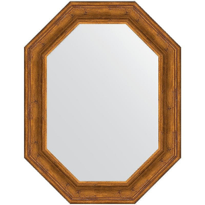 Зеркало Evoform Polygon 89х69 BY 7215 в багетной раме - Травленая бронза 99