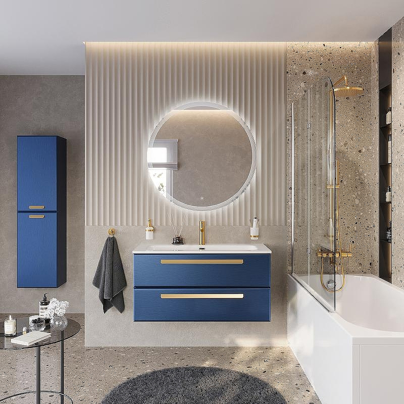 Тумба под раковину Cezares Eco-Cer-N 100 ECO-CER-N-1000-2C-SO-SPF-P подвесная Sapfiro без ручек, купить, цена, заказать, магазин, доставка, скидка, промокод, купить, цена, заказать, магазин, доставка, скидка, промокод