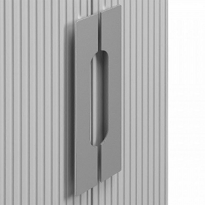 Шкаф пенал Aquaton Ар-Деко 40 1A284703DD8D0 подвесной Серый кобальт