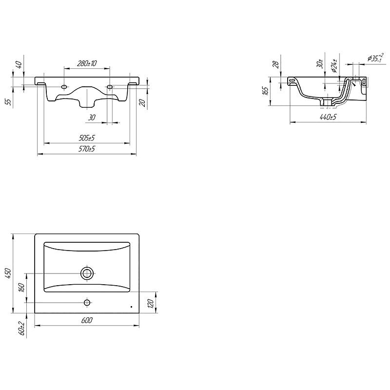Тумба с раковиной Misty Грей 60 УТ000022655 подвесная Серый металлик Дуб Сонома, купить, цена, заказать, магазин, доставка, скидка, промокод, купить, цена, заказать, магазин, доставка, скидка, промокод