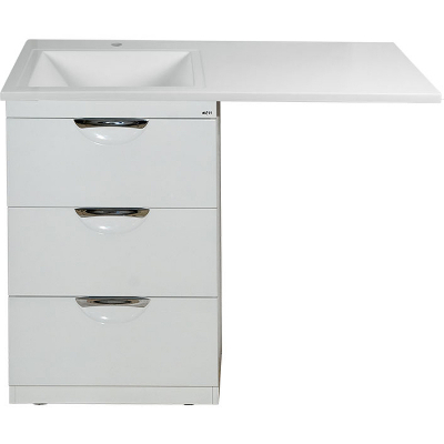 Тумба под раковину Misty Куба 120 П-Куб01060-0113Я Белая