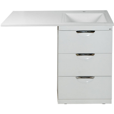 Тумба под раковину Misty Куба 120 П-Куб01060-0113Я Белая