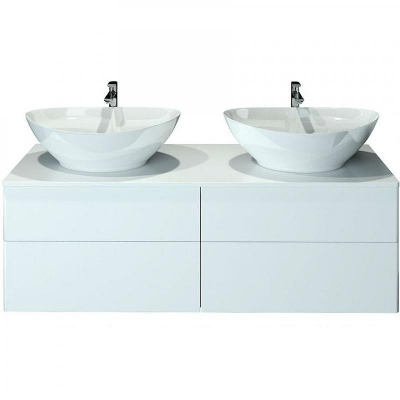 Тумба с раковиной Orange Otto 130 Ot-130TuMDF+G56 Белая