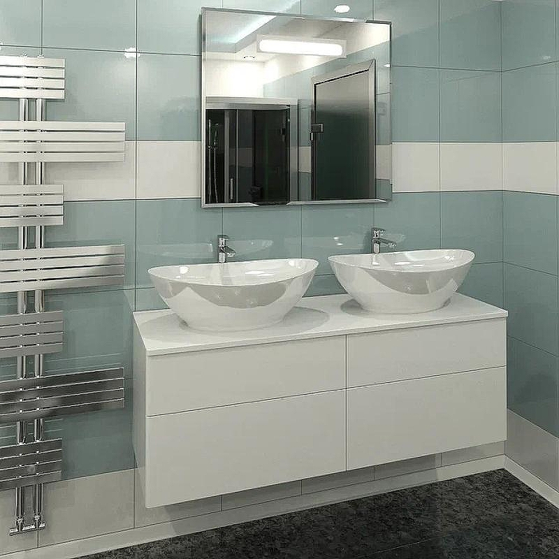 Тумба с раковиной Orange Otto 130 Ot-130TuMDF+G56 Белая, купить, цена, заказать, магазин, доставка, скидка, промокод, купить, цена, заказать, магазин, доставка, скидка, промокод